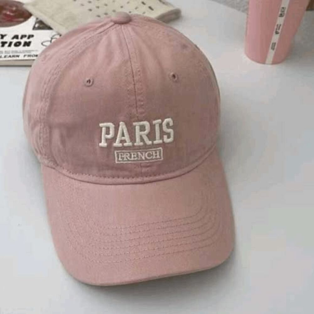 Ladies Light Pink Paris Cute Ladies Hat - Picture 2 of 5